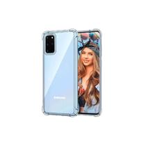 Capa de telefone Samsung A32 transparente com bordas reforçadas