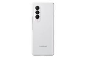 Capa de telefone Samsung Galaxy Z Fold 3 Silicone Branca
