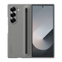 Capa de telefone SAMSUNG Galaxy Z Fold 6 S Pen com suporte cinza Capa de telefone SAMSUNG Galaxy Z Fold 6 S Pen com suporte cinza