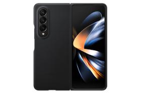 Capa de telefone SAMSUNG Galaxy Z Fold4 Capa de couro preta Capa de telefone SAMSUNG Galaxy Z Fold4 Capa de couro preta