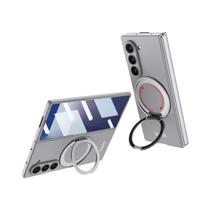 Capa De Telefone Samsung Z Fold 7 Com Carregamento Sem Fio Magnético Rotativo E Filme Protetor De