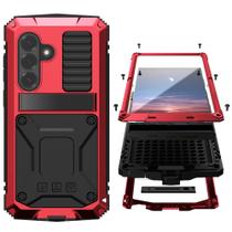 Capa de telefone Simicoo compatível com Samsung Galaxy S26 vermelha