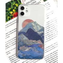 Capa de telefone Snow Mountain Landscape para Apple X Huawei Nova 5 Pro Capa de telefone Snow Mountain Landscape para Apple X Huawei Nova 5 Pro