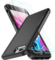 Capa de telefone SPIDERCASE para iPhone 7/8 Plus com protetor de tela