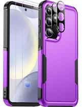 Capa de telefone SPIDERCASE para Samsung Galaxy S24 Plus 2024 roxa