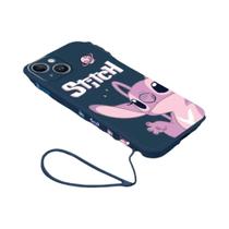 Capa De Telefone Stitch Disney Para Apple iPhone 7 8 12 XS X 13 Mini 11 pro SE XR 14 pro Max Capa