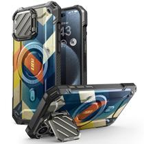 Capa de telefone SUPCASE UBMag XT para iPhone 15 Pro Max com suporte