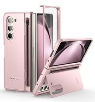 Capa de telefone SURITCH para Samsung Galaxy Z Fold 5 - rosa claro Capa de telefone SURITCH para Samsung Galaxy Z Fold 5 - rosa claro