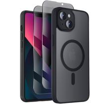 Capa de telefone Symcele projetada para iPhone 13 com tela de privacidade