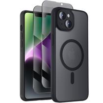 Capa de telefone Symcele projetada para iPhone 14 com privacidade 2x