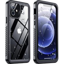 Capa de telefone Temdan impermeável antiderrapante à prova de choque para iPhone 12