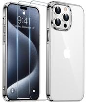 Capa de telefone Temdan projetada para iPhone 15 Pro 6.1" 2023