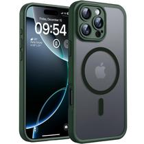 Capa de telefone TOCOL Magnetic para iPhone 16 Pro 6,3" verde Capa de telefone TOCOL Magnetic para iPhone 16 Pro 6,3" verde