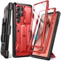 Capa de telefone TONGATE para Samsung Galaxy S24 Ultra Ruby Red