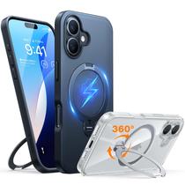 Capa de telefone TORRAS 360 Spin Magnetic Stand para iPhone 16 Plus