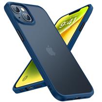 Capa de telefone TORRAS compatível com iPhone 13/14 azul à prova de choque