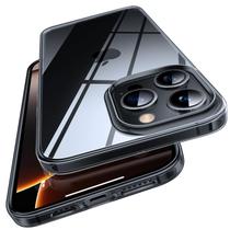 Capa de telefone TORRAS Crystal Clear para iPhone 16 Pro preta