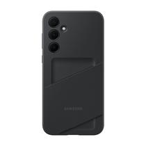 Capa de Telefone TPU Preta para Samsung Galaxy A35 5G com Slot para Cartão