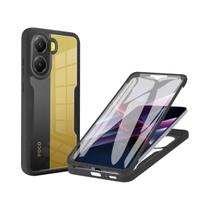 Capa De Telefone Transparente Anti Choque E Anti Queda 360 Para Mi Poco X7 X6 X5 X4 X3 NFC