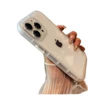 Capa De Telefone Transparente De Silicone À Prova De Choque Para iPhone 15 14 13 12 11 pro Max Com