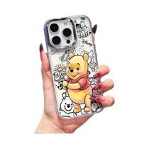 Capa De Telefone Transparente De Silicone Macio Do Winnie the Pooh Para Apple iPhone 17 16E 15 14 13