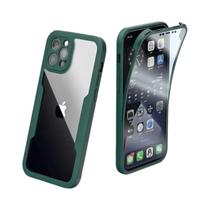 Capa De Telefone Transparente E À Prova De Choque 360 Para iPhone pro Max XS XR 7 8 plus Proteção
