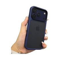 Capa De Telefone Transparente Matte Laranja Para iPhone 17 pro Max, Capa Protetora À Prova De Choque Capa De Telefone Transparente Matte Laranja Para iPhone 17 pro Max, Capa Protetora À Prova De Choque