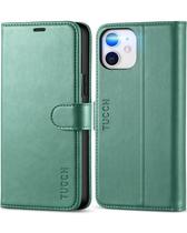 Capa de Telefone TUCCH para iPhone 12 e 12 Pro (6,1") - Verde