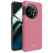 Capa de telefone TUDIA DualShield Grip para OnePlus 11 5G rosa