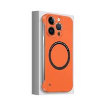 Capa De Telefone Ultra Fina Magnética Sem Moldura Em Cor Sólida Para Magsafe iPhone 13 12 Mini 11