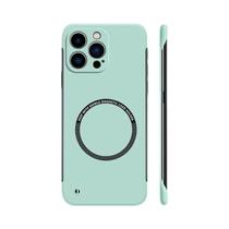 Capa De Telefone Ultra Fina Magnética Sem Moldura Em PC Duro Fosco Para Magsafe iPhone 15 14 13 12