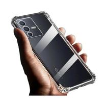 Capa De Telefone Vivo V23 5G S12 Clear TPU À Prova De Choque Com Airbag Capa Traseira Transparente