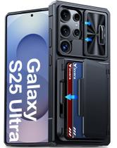 Capa de Telefone Vizvera com Carteira para Samsung Galaxy S25 Ultra Capa de Telefone Vizvera com Carteira para Samsung Galaxy S25 Ultra
