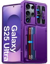 Capa de Telefone Vizvera com Carteira para Samsung Galaxy S25 Ultra Capa de Telefone Vizvera com Carteira para Samsung Galaxy S25 Ultra