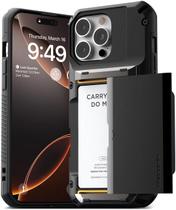 Capa de telefone VRS DESIGN Damda Glide Pro Porta-cartões para iPhone 16 Pro Max (2024)