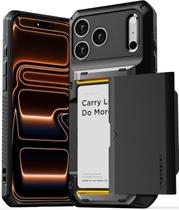 Capa de telefone VRS DESIGN Damda Glide Pro Porta-cartões para iPhone 17 Pro Max