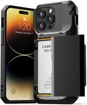 Capa de telefone VRS DESIGN Damda Glide Pro Wallet para iPhone 14 Pro Max
