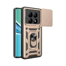 Capa De Telefone Xiaomi Poco M8 pro Com Suporte Magnético E Proteção Para Câmera