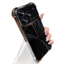 Capa de telefone YAOZOCASE para iPhone 14 Plus Luxury Bling Black Capa de telefone YAOZOCASE para iPhone 14 Plus Luxury Bling Black