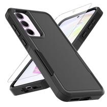 Capa de telefone yuanming Galaxy A35 5G Military Grade com protetor de tela