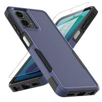 Capa de telefone yuanming Moto G 5G 2024 Military Grade Azul Capa de telefone yuanming Moto G 5G 2024 Military Grade Azul