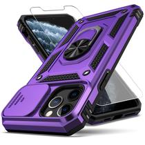 Capa de telefone YZOK iPhone 11 Pro 5,8" roxa à prova de choque