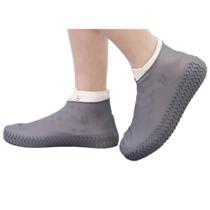 Capa De Tênis Sapato Protetora Chuva Silicone Impermeável L (41-46)