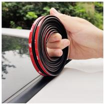 Capa de teto solar Rubber Seal Strip Turcee T-Car 5 m preta