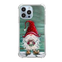 Capa de TPU Hagkou para iPhone 13 Pro Max Christmas Gnome Capa de TPU Hagkou para iPhone 13 Pro Max Christmas Gnome