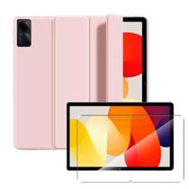 Capa de TPU maleável para Redmi Pad SE 11” + pelicula tela