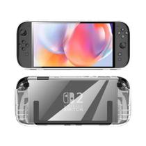 Capa De TPU Transparente E Macia Para NS Switch 2, Acessórios De Jogos À Prova De Choque E Queda