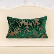 Capa de travesseiro Alerfa Maple Leaf Green Teal 30x50cm