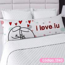 Capa De Travesseiro Corpo Fronha Xuxão Com Ziper Personalizado 1.25x0.45cm Frases Quarto e Decoração Capa De Travesseiro Corpo Fronha Xuxão Com Ziper Personalizado 1.25x0.45cm Frases Quarto e Decoração