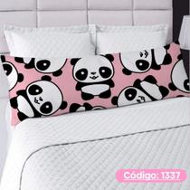 Capa De Travesseiro Corpo Fronha Xuxão Ziper Personalizado 1.25x0.45cm Com Frases Quarto Decoração